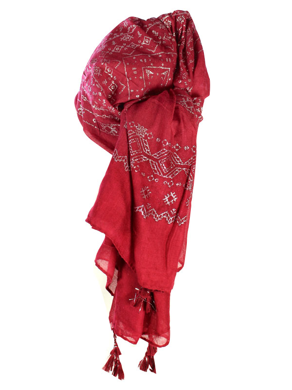 foulard rouge